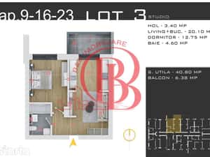 12 min Metrou Teclu-2 camere-Theodor Pallady-Sector 3 — miniatura 4