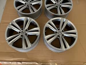 jante touareg tiguan r line sebring 5x112 r19 top ca noi — miniatura 4