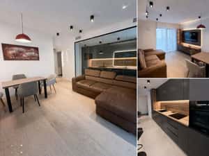 Inchiriez apartament 2 camere, ansamblu Nusco City faza II — miniatura 3