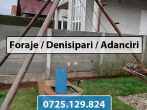 Foraje puturi apa, foraje pentru irigatii, sapare puturi apa