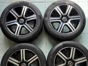 Jante aliaj R19 originale Mercedes GLC X253 C253 235/55/19 vara — miniatura 5