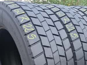 4 Anvelope Semperit 295/60 R22.5 (Tractiune) Impecabile DOT4423 — miniatura 7