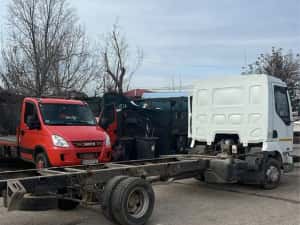 Vand sasiu gol camion renault midlum 230.000 km reali 100%