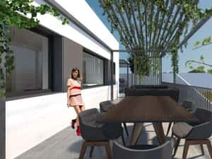 Vilă nouă design mediteranean, proiect deosebit și panoramă- 285.000 E — miniatura 4