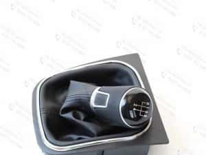 Schimbator viteze piele VW Golf 5, Golf 6, Jetta, Eos, Scirocco — miniatura 9