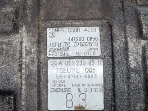 Compresor clima Mercedes ML W164 3.0 D 2005 - 2008 190CP OM 642.940 (1446) Diesel — miniatura 6