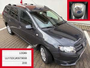 Logan MCV2 AUTOMAT # DISTRIBUTIE SCHIMBATA # 1.5dCi euro6 de 90CP # navi, camera# IMPECABIL, carte service si carte Romania emisa — miniatura 9