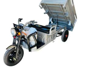 Tricicleta Electrica TUK TUK Triciclu Cargo Bena Basculabila — miniatura 4