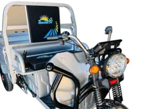 Tricicleta Electrica TUK TUK Triciclu Cargo Bena Basculabila — miniatura 5