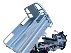 Tricicleta Electrica TUK TUK Triciclu Cargo Bena Basculabila — miniatura 9