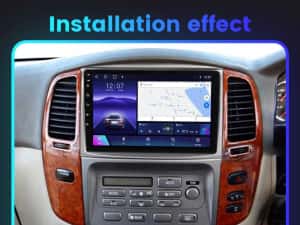 Navigatie Android 14 Toyota Land Cruiser 2002-2007 1/8 Gb Waze CarPlay — miniatura 6