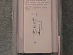 Nucă schimbător 5 viteze cu Led albastru — miniatura 2