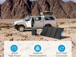 Panou fotovoltaic portabil de 200W Astrolux — miniatura 6