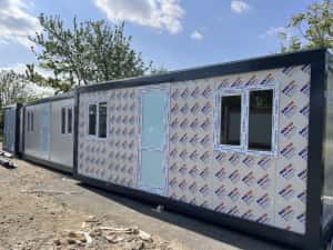 Container birou Container de santier vestiar de locuit sanitar depozit — miniatura 5