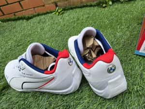Puma BMV MMS Drift Cat 11 White Originali Marimi 35,5,36, 37,38 — miniatura 5