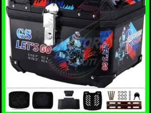 Portbagaj Moto Cross Enduro GO2 45L Premium - Cutie Topcase Moto Cross Enduro 45L — miniatura 2