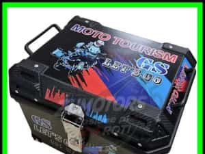 Portbagaj Moto Cross Enduro GO2 45L Premium - Cutie Topcase Moto Cross Enduro 45L — miniatura 3