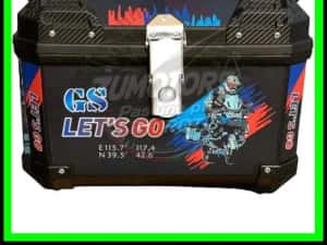 Portbagaj Moto Cross Enduro GO2 45L Premium - Cutie Topcase Moto Cross Enduro 45L — miniatura 4
