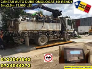 Cantar auto dube 10t-15t 5m-6m-7m — miniatura 6