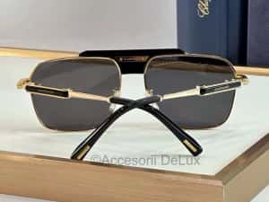 Ochelari de Soare Chopard SCH L31 Polarised  Noi Full Box [Verificare Colet] Gold/Black — miniatura 5