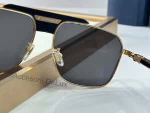 Ochelari de Soare Chopard SCH L31 Polarised  Noi Full Box [Verificare Colet] Gold/Black — miniatura 7