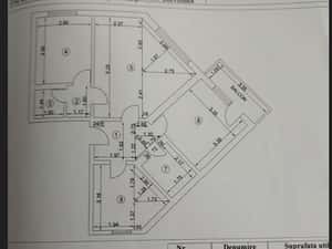 Apartament luminos cu 3 camere | Etaj 1, vedere pe ambele parti — miniatura 2