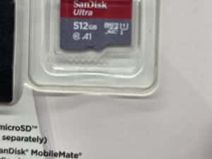 Card de memorie SanDisk Ultra microSDXC, 512GB , 150MB/s, A1, Class 10, UHS-I, SD Adapter, SIGILAT — miniatura 3