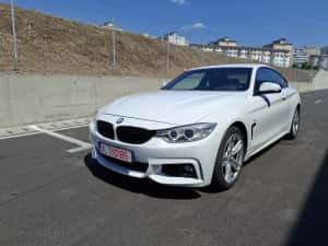 BMW F32 420D seria 4 coupe alb 2014 — miniatura 2