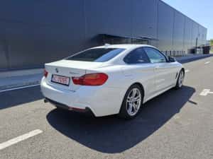 BMW F32 420D seria 4 coupe alb 2014 — miniatura 3