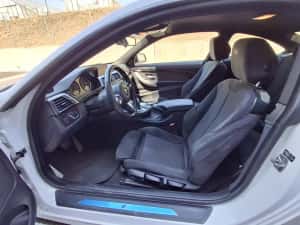 BMW F32 420D seria 4 coupe alb 2014 — miniatura 6