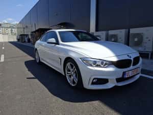 BMW F32 420D seria 4 coupe alb 2014 — miniatura 8