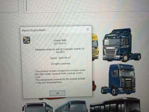 Tester/Diagnoza Scania+Laptop Panasonic cu SDP3 2.67+MULTI+Xcom 2.54 — miniatura 10