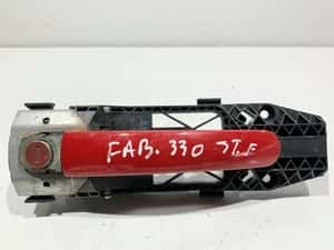 Maner usa stanga fata Skoda Fabia 2 facelift culoare rosie - lf3k Brea — miniatura 5