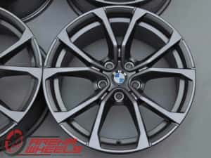 Jante 17 inch Originale BMW Seria 3 G20 G21 R17 Style 776 Grey — miniatura 4