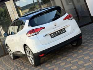 Renault Scenic 156.000km 1.5 D Hybrid alb PERLAT - import Germania - EXTRA DOTARI - istoric complet in Carvertical - led/xenon/masaj/pano/piele — miniatura 3