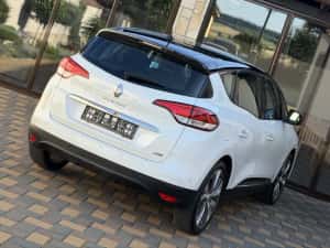 Renault Scenic 156.000km 1.5 D Hybrid alb PERLAT - import Germania - EXTRA DOTARI - istoric complet in Carvertical - led/xenon/masaj/pano/piele — miniatura 4