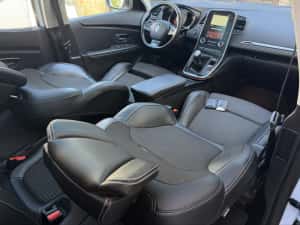 Renault Scenic 156.000km 1.5 D Hybrid alb PERLAT - import Germania - EXTRA DOTARI - istoric complet in Carvertical - led/xenon/masaj/pano/piele — miniatura 5
