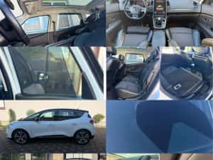 Renault Scenic 156.000km 1.5 D Hybrid alb PERLAT - import Germania - EXTRA DOTARI - istoric complet in Carvertical - led/xenon/masaj/pano/piele — miniatura 7
