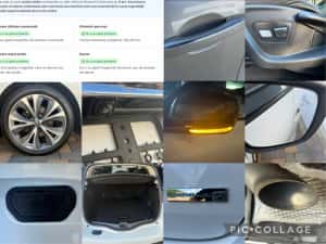 Renault Scenic 156.000km 1.5 D Hybrid alb PERLAT - import Germania - EXTRA DOTARI - istoric complet in Carvertical - led/xenon/masaj/pano/piele — miniatura 8