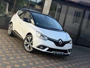 Renault Scenic 156.000km 1.5 D Hybrid alb PERLAT - import Germania - EXTRA DOTARI - istoric complet in Carvertical - led/xenon/masaj/pano/piele — miniatura 10