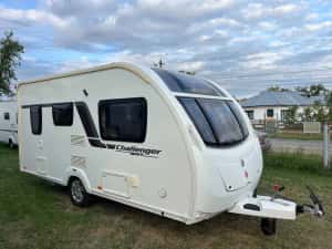 Rulota Swift Challenger Sport 2013, 3 locuri Centrala Truma, Alko ATC — miniatura 10