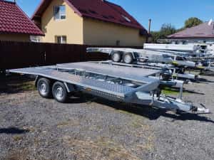 Platforma transport auto cu 2/3 axe 2700-3500kg,noua-posibilitate rate — miniatura 7