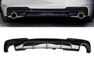 Difuzor Ornament evacuare bara spate BMW F10 F11 — miniatura 7