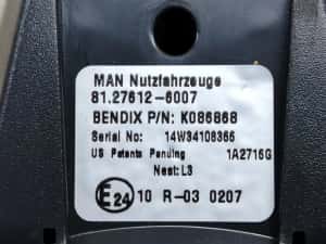 Camera supraveghere banda 81276126007 MAN TGX 1 (facelift) (2014 - 2016) — miniatura 6