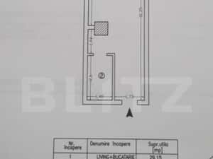 Garsoniera de vanzare, 38,34mp, zona Central - Lazar Residence — miniatura 5