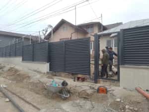 Garduri si porti stil jaluzea, sipca metalica, tabla cutata — miniatura 6