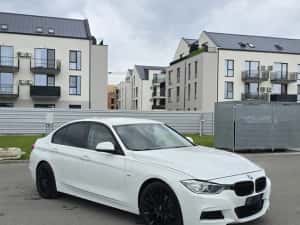 BMW F30 Seria 3 320d M-Sport Automat,Navi,Piele,Bi-xenon întreținut/2 butoane — miniatura 4