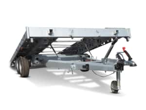 Platforma Auto REPO SSA 4020 4000 x 2000 mm dublu ax 2000 2700 kg. — miniatura 3