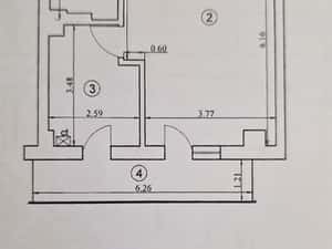 Apartament cu o camera, etaj 3, 45mp, 99.800 euro — miniatura 3
