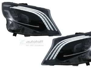 Faruri Full LED compatibil cu Mercedes Vito / V-Class W447 (2016-2020) Negru — miniatura 1